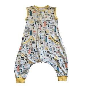 WONDAY Baby Toddler Sleep Sack with feet 0.5 TOG Size 2-3T Cars